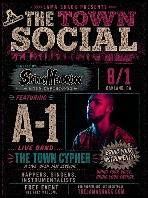 The Town Social featuring A-1 with his Live Band event image